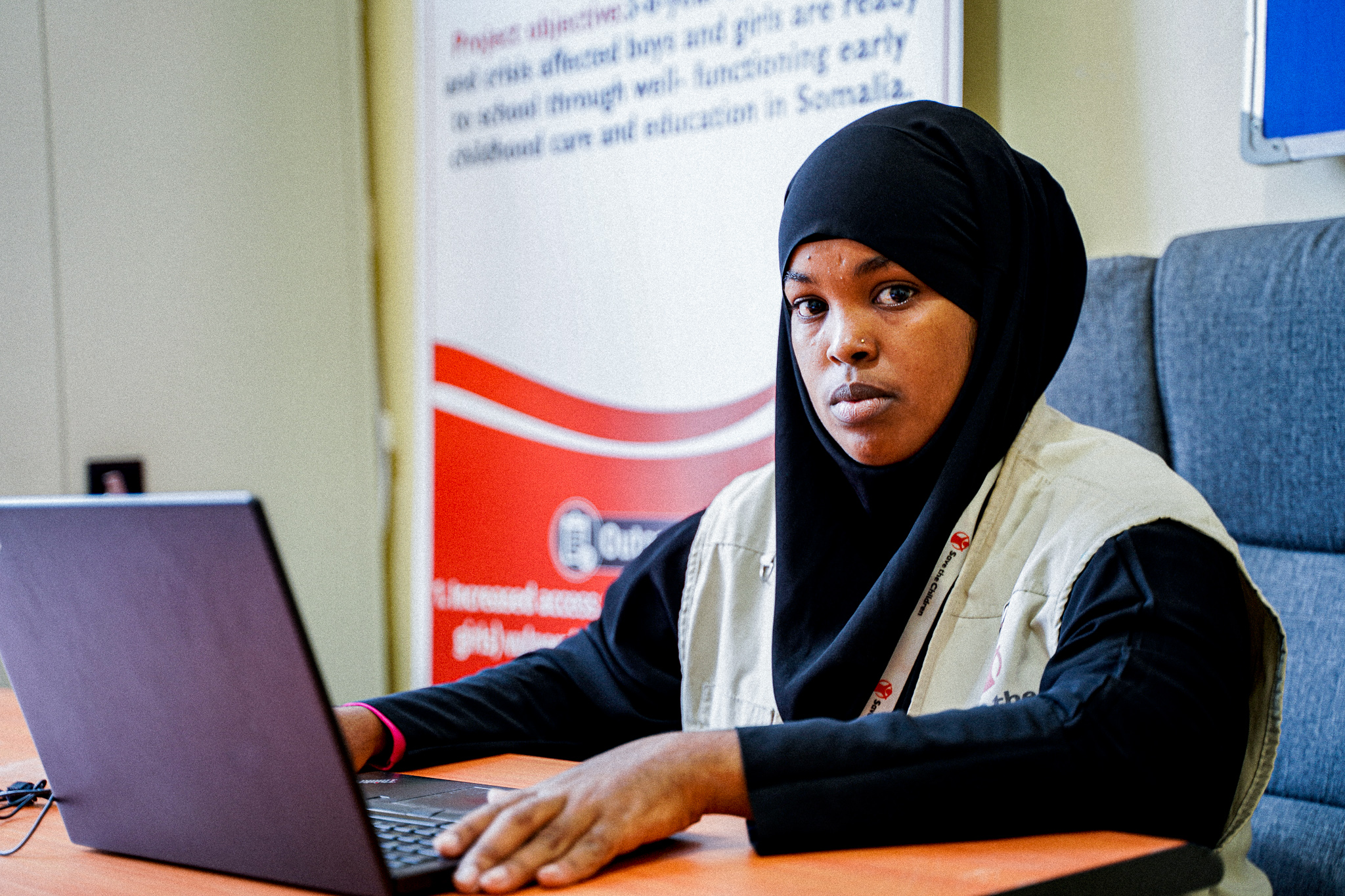 Amran, an Early Childhood Education Project Assistant in Somalia