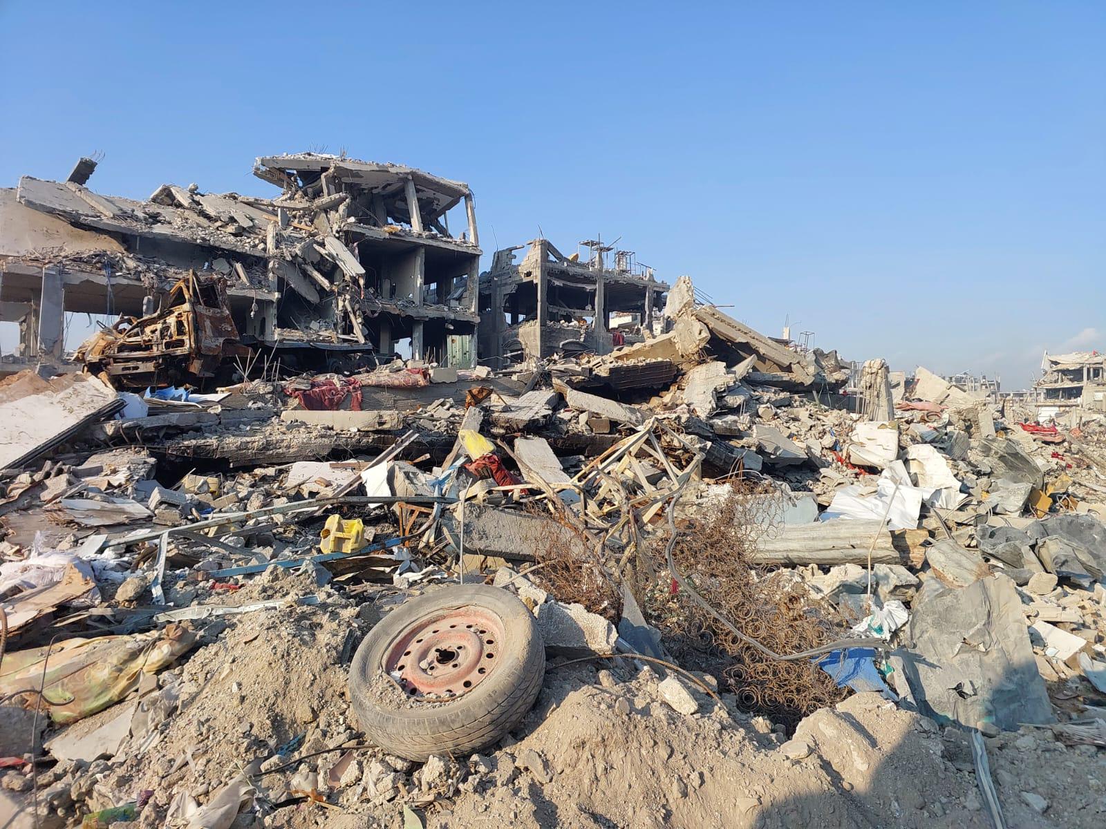 Destruction in Gaza